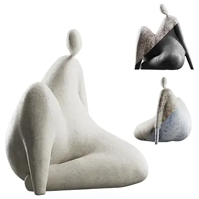 Скульптура Abstract human 25