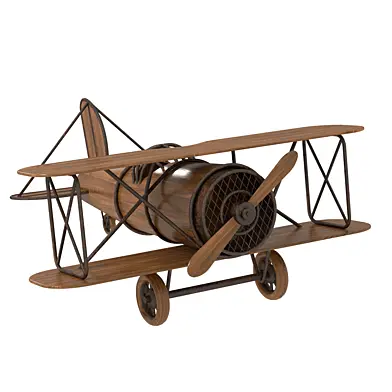 Vintage airplane model toy