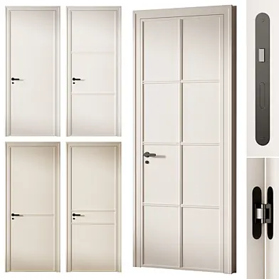 Corner Interior doors set
