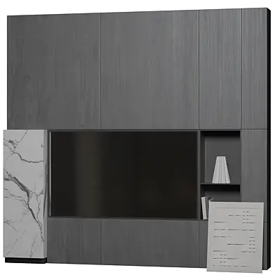 Modern Minimalist Tv Wall Panel