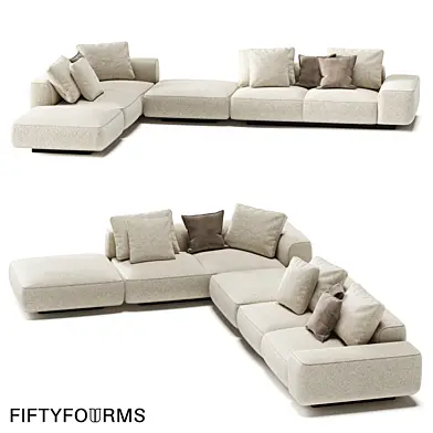 FIFTYFOURMS Диван модульный Leggero 6