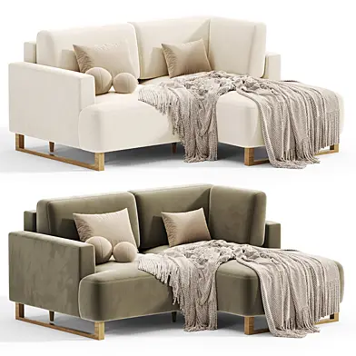 Диван угловой Онте Bucle Mint by divan.ru