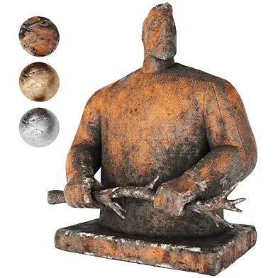 Abstract Strongman Decorative Sculpture