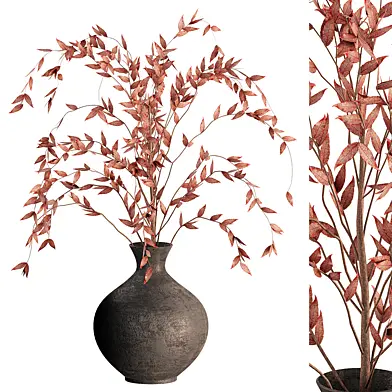 Branch in a vase 02