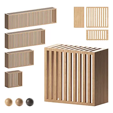 Windowsill and Radiator Cover Set 020