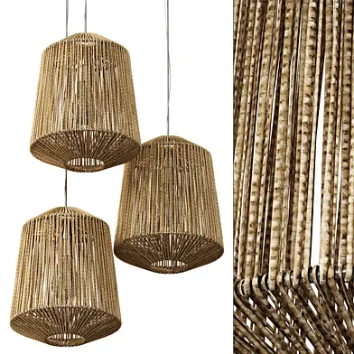 Lamp wicker n64