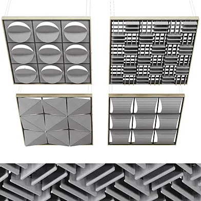 Acoustic ceiling panels by Askia 2