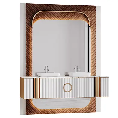 Modern Bathroom furniture with washbasin