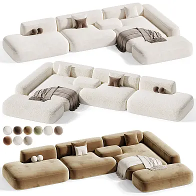 Corner sofa Duo Modular