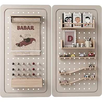 Pegboard and Decor for Children Room MA01