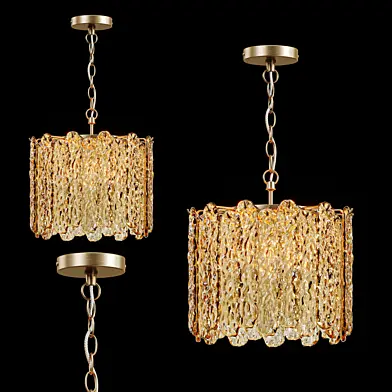 Lila Glass Chandelier