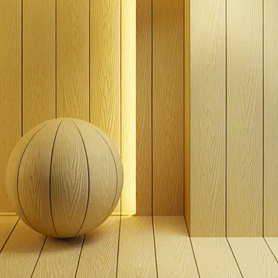 Wood imitation