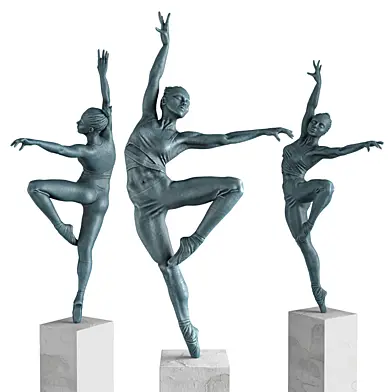 Ballet pose sculpture