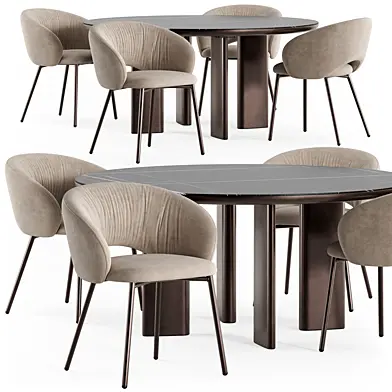 Calligaris Sandy table Anime chair