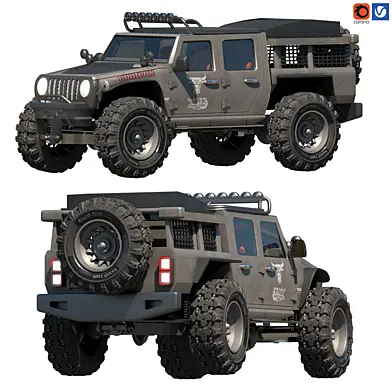 OFF ROAD JEEP WRANGLER RUBICON