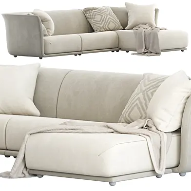 Vondom Suave 3 seater Sofa with Chaise