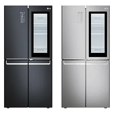 Двухстворчатый холодильник LG