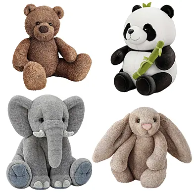 Plush Toys Set 05