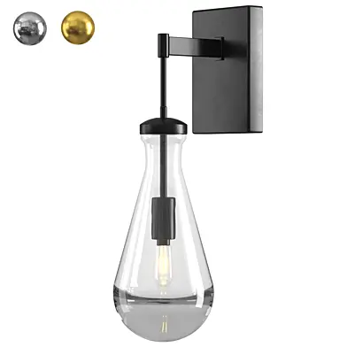 Modern Raindrop Wall Light