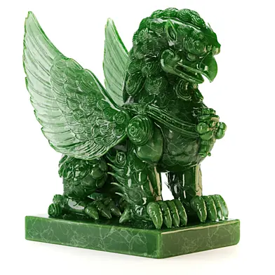 Glass Eagle Statue