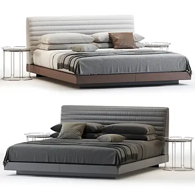 Minotti Roger Bed