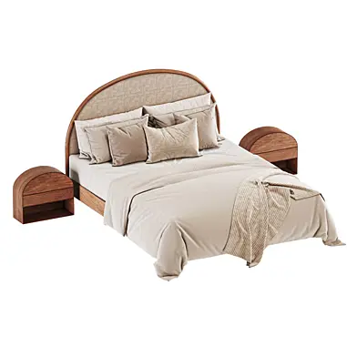Aubrey Half Moon Bed
