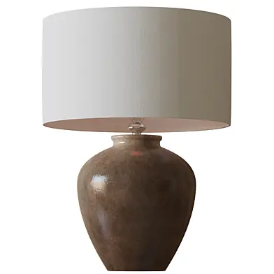 Aged Ceramic Table Lamp