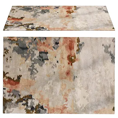 Minimalist Beige Rug