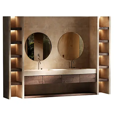 Luxury Bathroom with Double Sink