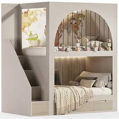 Two Level Designer Kids Bed 04