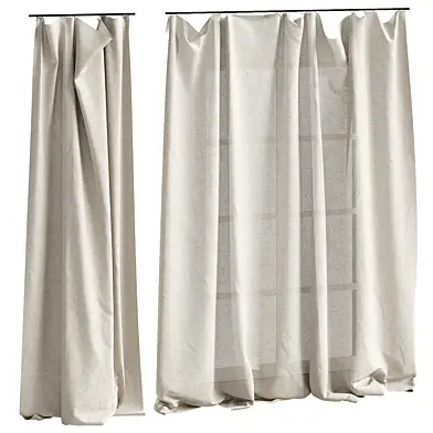 120 Careless curtain