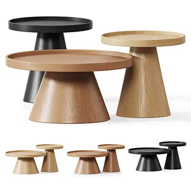 858 Kelsey Wood Coffee Table by Divan ru