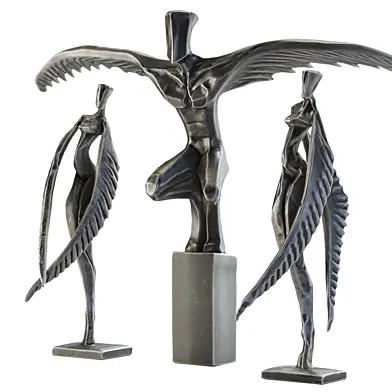 Nando Kallweit Sculptures_Fleur Ikarus Frieda