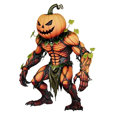 Scary Pumpkin Monster 01