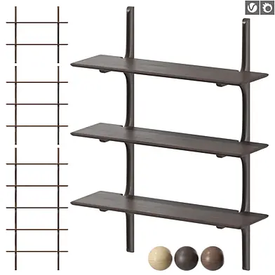 Ethnicraft PI Wall Shelf