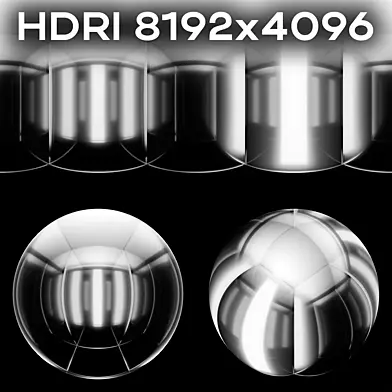 HDRI Световые цилиндры