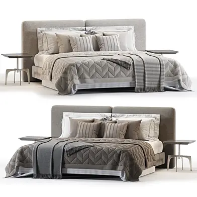 Minotti Tatlin-Cover Bed