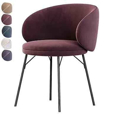 Meily Boucle Dining CHair