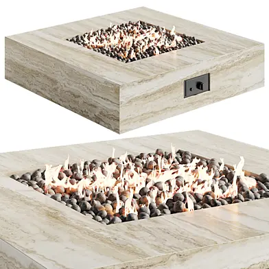 Mason Square Fire Table