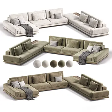 Blues Modular Sofa  By TURRI