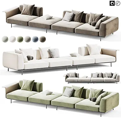 Gregor 02 Sofa By Molteni