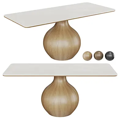 Обеденный стол Castaneda Solid Wood Base
