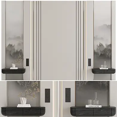 Headboard Wall Panel Composition 28