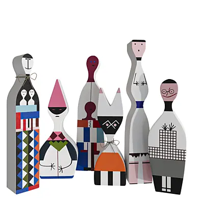 set of decorative figures