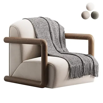 Hubert Fabric Armchair