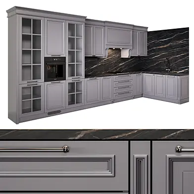 Кухня угловая Dantone Kitchen Tower Scandi