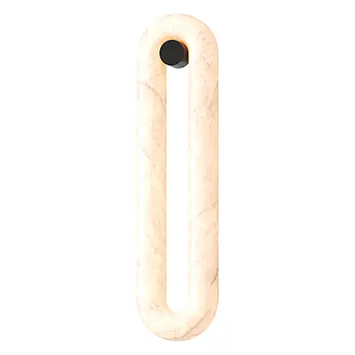 Alabaster Fader Elliptical Wall Lamp