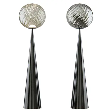 Whirl Fat Cone Floor Light by Tom Dixon