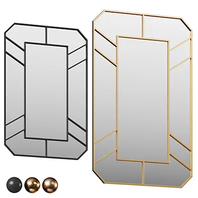Grid Wall Mirror by Ebern Designs