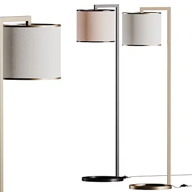 Scappini and C Heron NL53 Floor Lamp